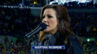 Martina McBride Star Spangled Banner GREATEST LIVE PERFORMANCE National Anthem Independence Day [upl. by Kristal]