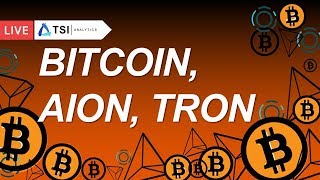 Bitcoin TRON AION — торговые рекомендации  Прогноз цены на Биткоин Эфир Криптовалюты [upl. by Cates434]