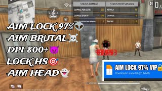 NEW UPDATE❗AIMLOCK FF BRUTAL HEADSHOT  AIMLOCK AUTO HEADSHOT  COCOK BUAT ISIAN 100 AMAN [upl. by Emlen797]