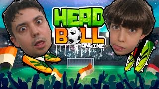 Online Head Ball  تحدي لعبة كرة الرأس مع ولدي [upl. by Elatsyrk]