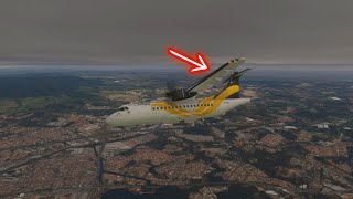 Acidente Com Avião ATR Passaredo Voe Pass em São Paulo [upl. by Diver]