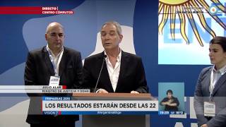 Visión 7  Primarias 2015 Alak destacó que se votó quotcon orden y en pazquot [upl. by Giustina]