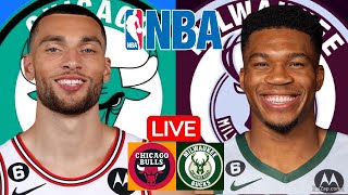 LIVE CHICAGO BULLS vs MILWAUKEE BUCKS  NBA  PLAY BY PLAY  SCOREBOARD [upl. by Cyrille225]