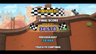 Hill Climb Racing 2  RollOn Landing  38578 pts best 39979 pts [upl. by Persas528]