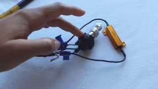 DIY  How to Install LED Blinker  Turn Signal Resistors  Enlight Tutorial [upl. by Gaudette]