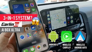 Latest Carlinkit AI Box Ultra  3in1 Smart System for your Car [upl. by Marston]