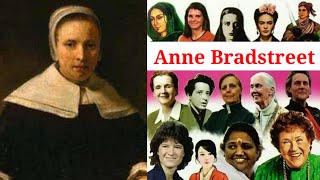 Anne Bradstreet Biography  Writer The Tenth Muse  Great Womans Biography  Listen Us Info [upl. by Valentijn]