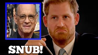 WALK OUT Tom Hanks EXPOSES Harry on Late Show quotWHO ARE YOUquot SNUB That Left Everyone Stunned [upl. by Nerad570]