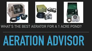 The Best Aerators For A 1 Acre Pond Four Top Rated Models [upl. by Giorgia]