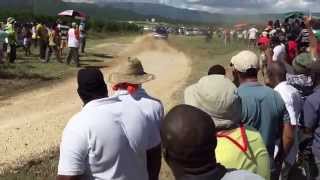 Rally Jamaica 2015 Doug Gore at Water Splash [upl. by Anuahsat]