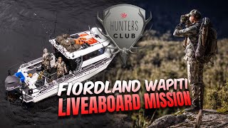 Fiordland Wapiti Liveaboard Adventure  Mount Longsight Block [upl. by Aihtniroc]