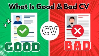 CV Makeover Good vs Bad CV Exposed [upl. by Somar]