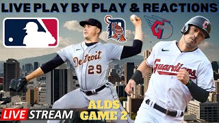 Detroit Tigers vs Cleveland Guardians I MLB Live I Play By Play amp Fan Reactions [upl. by Lenni]