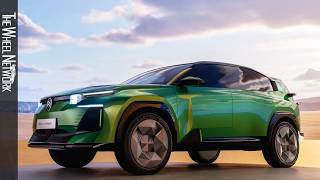 Citroen C5 Aircross Concept Reveal  2024 Paris Motor Show [upl. by Acinnod]