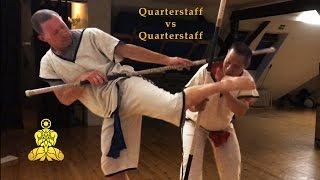 GRABONG  Basic Quarterstaff Training amp Techniques [upl. by Eillit]