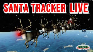 Santa Tracker Live 2023  NORAD Santa Tracker Live [upl. by Aisatna]