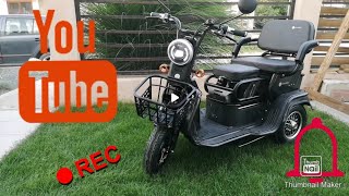 Montaj Tricicleta ElectricaAssembly of Electric Tricycle 2021 [upl. by Lepp955]