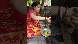 Village lunch recipes bengali village cooking shorts youtubeshorts shortsfeed traditional [upl. by Jac]