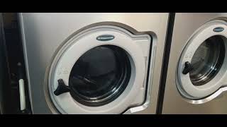 Wascomat Senior W630 Washing Machine Pre Wash And Drain In Action [upl. by Pooley]