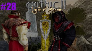 Gothic 2 Legend of Ahssûn v110 28 Rozprowadzanie bagiennego ziela i pobicie Crixusa [upl. by Dusen709]