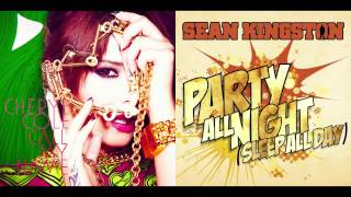 Cheryl Cole vs Sean Kingston  Call My Name All Night Sleep All Day [upl. by Yort]