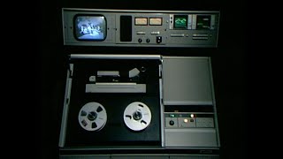 Ampex 175 2inch Quadruplex Videotape Demonstration [upl. by Levon]