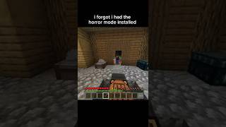 Minecraft horror scary mode minecraft scaryminecraft [upl. by Baggs]