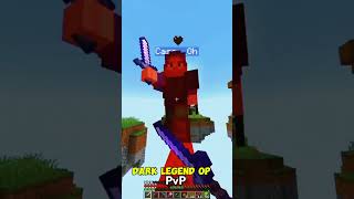 Minecraft PVP bedrock server PVP practice on dark legend op 200 subscriber please [upl. by Kalinda]