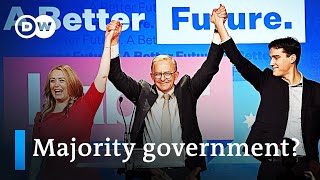 Can Australian election winner govern with a majority  DW News [upl. by Htenek]