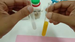 Precipitation Reaction Potassium Iodide KI amp Lead II Nitrate PbNO32  Yellow PPT [upl. by Jaco280]