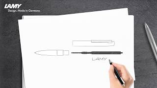 Changing Refills Twist Ballpoint Pens LAMY studio LAMY aion and LAMY scala [upl. by Aehc]