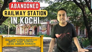 Abandoned Railway Station in Kochi 😬 Marine Drive Broadway [upl. by Erusaert]