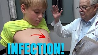 😵 💉 INFECTION vlog e84 💉😵 [upl. by Champagne]