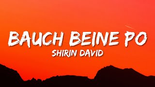 Shirin David  Bauch Beine Po Lyrics [upl. by Crescentia]