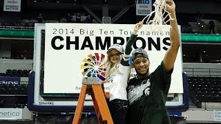 Spartan Basketball All Access 2014 Big Ten Championship Edition [upl. by Seerdi85]