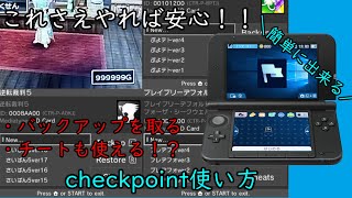 わかりやすい！！3dsのセーブデータをバックアップを取る方法、対応しているソフトでのチート手順 [upl. by Donovan]