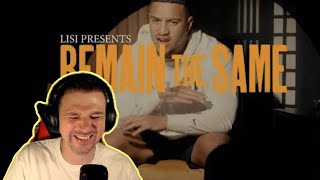 Lisi  Remain The Same Official Music Video  UK Reaction [upl. by Bezanson]