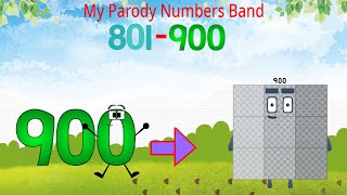 My Parody Numbers Band 801900 But Uncannyblock band giga different Comparison S9 D Remix9 [upl. by Ossie349]