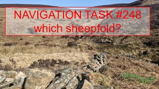 Map Reading Task 248 which sheepfold is this [upl. by Anaeco]