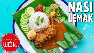 Incredible Nasi Lemak Recipe [upl. by Oinotnanauj]