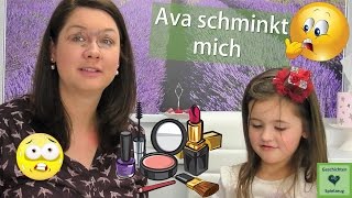 SchminkChallenge 💋 5Jährige schminkt ihre Mama zum 1 Mal 💄 ob das gut geht [upl. by Manard]