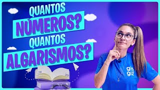 QUANTOS NÚMEROS E ALGARISMOS EM UMA SEQUENCIA CONTAGEM DOS NÚMEROS E ALGARISMOS [upl. by Hamal]