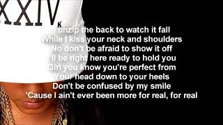 Bruno Mars  Versace on The Floor OFFICIAL LYRICS HD [upl. by Madella]