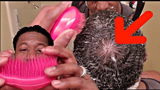 360 WAVES BEST DETANGLER BRUSH FOR WASH AND STYLE METHOD [upl. by Eirbua]