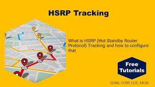 How to Configure HSRP Tracking on Cisco Routers [upl. by Atiekram]