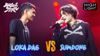 LOKA DAG VS SUMDONG  Another World Rap Battle [upl. by Etnom]