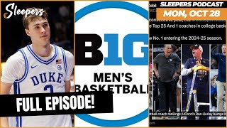 Old school vs new school B1G recruiting blunders and CBS coach rankings  Sleepers Pod 102824 [upl. by Rednasela766]