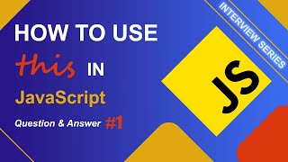 How this works in JavaScript  Part1 jsbyjs coding programming [upl. by Darnok770]