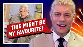 WWE 2K24 Star Cody Rhodes Reacts to Cody Rhodes Memes [upl. by Jaf]