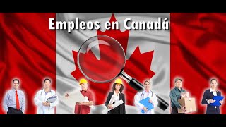 10 Empleos para trabajar en Canadá enero 2024 ¡Postúlate ahora mismo [upl. by Erelia]